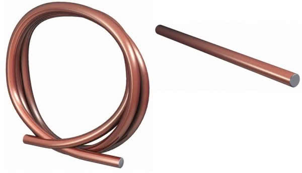 Drut stalowy pomiedziowany