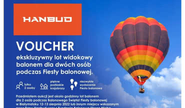 Hanbud wspiera WOŚP i zaprasza do licytacji