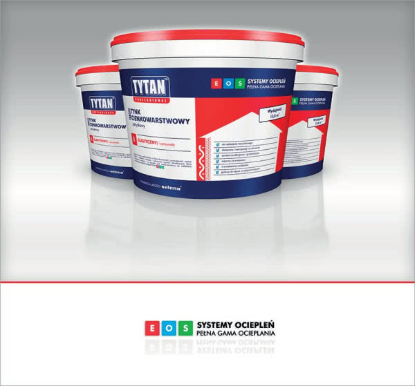 Tynk cienkowarstwowy E akrylowy TYTAN